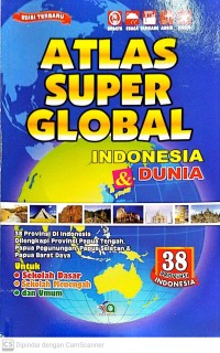 38 provinsi atlas super global