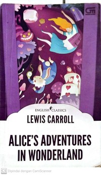 Image of Alice`s adventures in wonderland