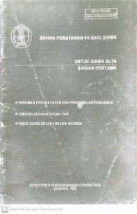 Bahan penataran p4 bagi siswa