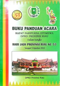BUKU PANDUAN ACARA