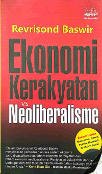 Image of Ekonomi Kerakyatan vs Neoliberalisme