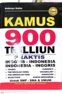 Image of Kamus 900 trilliun