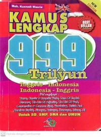 Image of Kamus 999 triliyun