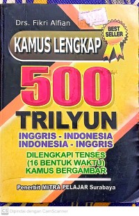 Image of Kamus lengkap 500 trilyun
