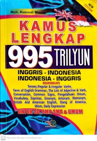 Image of Kamus lengkap 995 triliyun