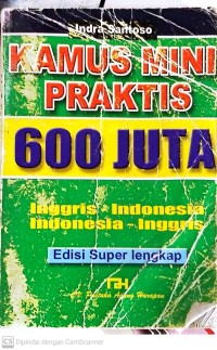Image of Kamus mini praktis 600 juta