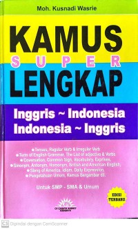 Image of Kamus super lengkap