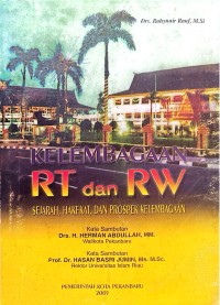 KELEMBAGAAN RT DAN RW