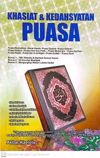 Khasiat & kedahsyatan puasa