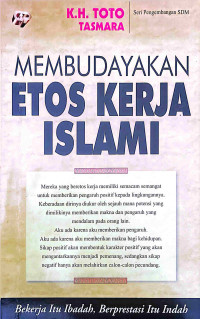 Image of Membudayakan Etos Kerja Islami