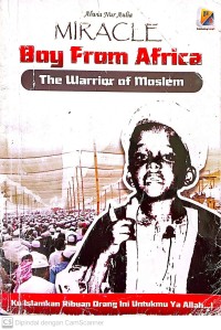 Image of Miracle boy from afrika the warrior of moslem