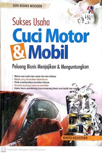 Sukses usaha cuci motor & mobil